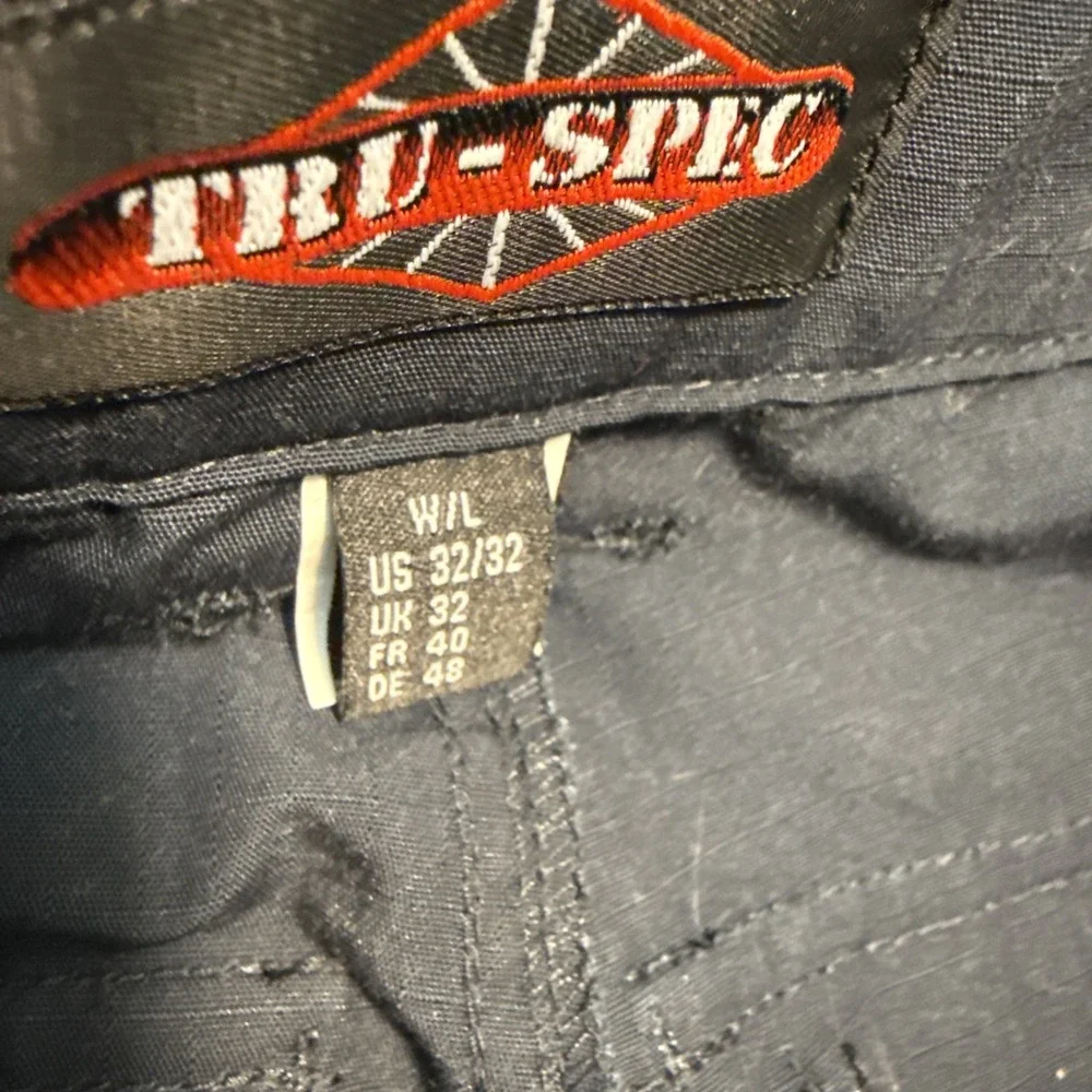 Tru Spec Tactical Rip Stop Cargo Pants 32x32‎ Dark Blue 80%Poly/20%Cotton
